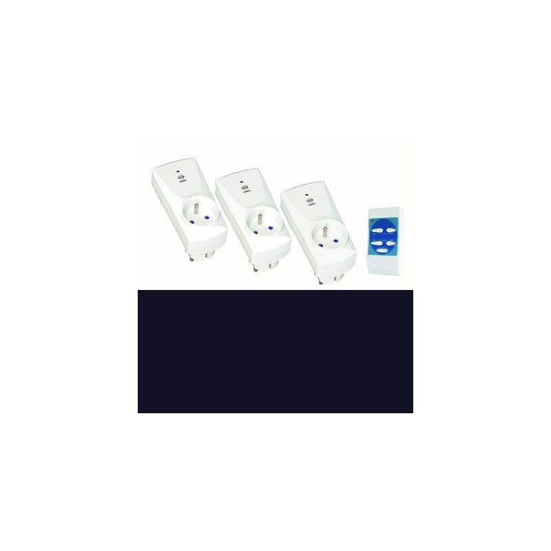 image: Prises télécommandées x3 image: Prises télécommandées x3