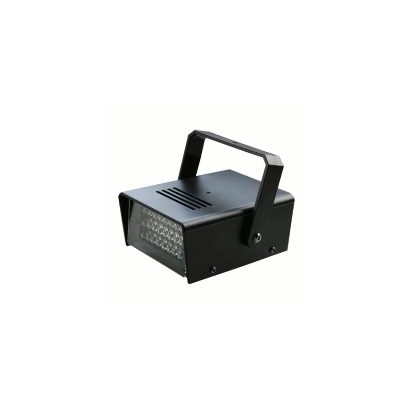image: STROBOSCOPE MINIATURE À LED BLANCHES - 24 LED image: STROBOSCOPE MINIATURE À LED BLANCHES - 24 LED