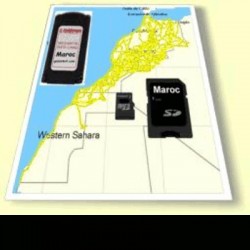 image: Carto & pistes 2 PAYS- Maroc Mautitanie Tunisie Lybie Algérie