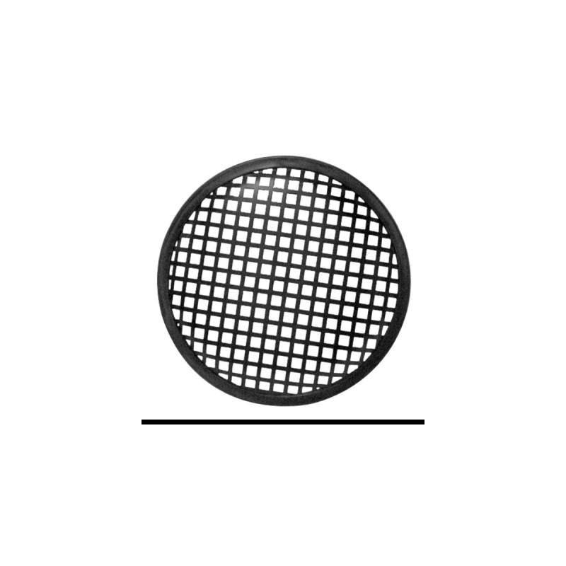 image: GRILLE METALLIQUE POUR ENCEINTE 8" - NOIR