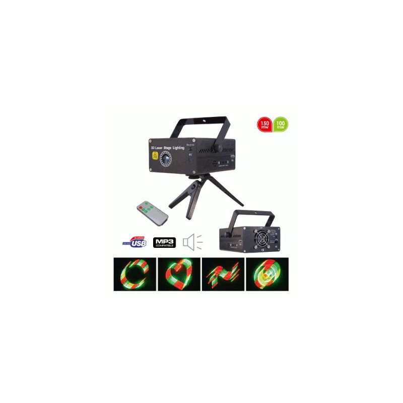 image: LASER ROUGE, VERT 3D image: LASER ROUGE, VERT 3D