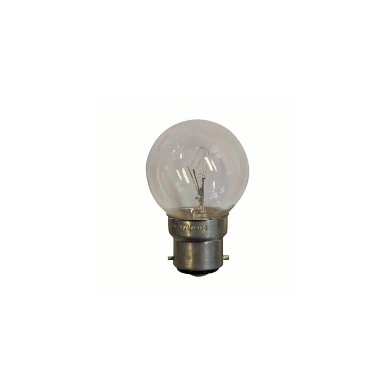 image: Lampe de couleur BLANCHE B22 25W pour guirlande