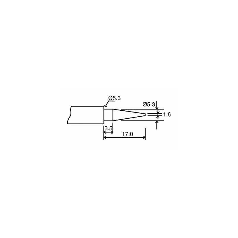 image: PANNE DE RECHANGE POINTE 1 pour VTSSC10N-20N-30N-40N