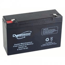 image: Batterie ACIDE-PLOMB 6V-10Ah 151x50x101mm