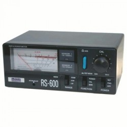 image: Tosmètre - Wattmètre  RS-600 MAAS  HF (CB) VHF, UHF