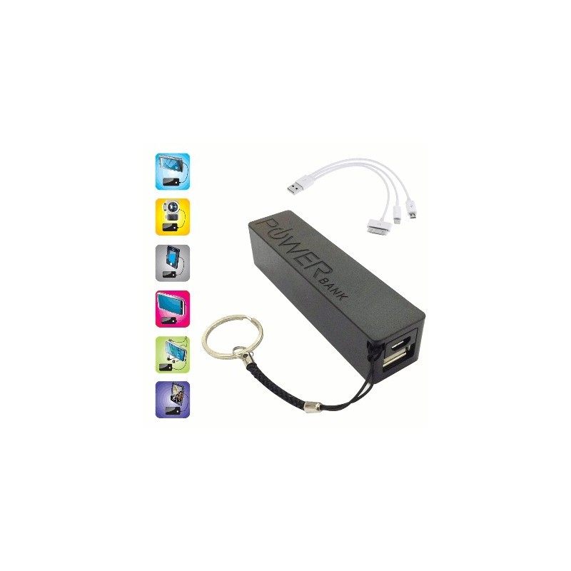 image: pack batterie / POWER BANK 2000 mAh NOIRE image: pack batterie / POWER BANK 2000 mAh NOIRE