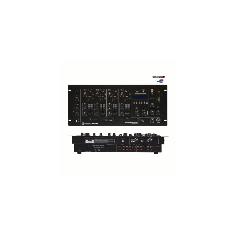 image: TABLE DE MIXAGE USB / MP3 & SD - 5 entrées - 19 " image: TABLE DE MIXAGE USB / MP3 & SD - 5 entrées - 19 "