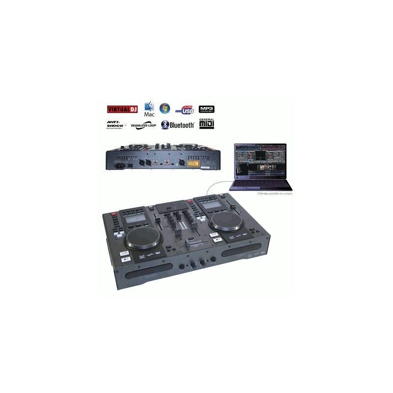 image: STATION DJ CD/MP3/USB/MIDI/BLUETOOTH image: STATION DJ CD/MP3/USB/MIDI/BLUETOOTH