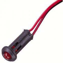 Voyant avec Led Rouge Clignotante 12V