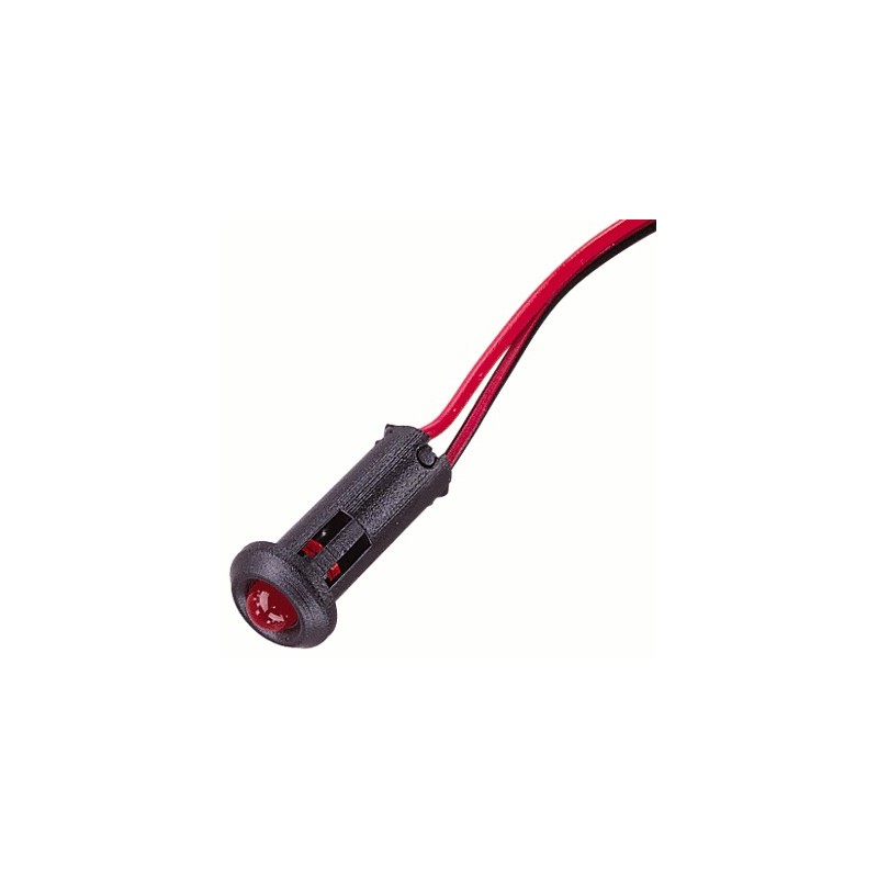 Voyant avec Led Rouge Clignotante 12V