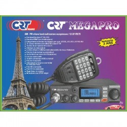 image: -CB CRT MEGAPRO AM/FM 12 & 24 Volt