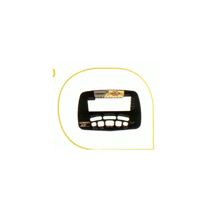 image: auto-collant de façade pour détecteur GARRETT AT gold