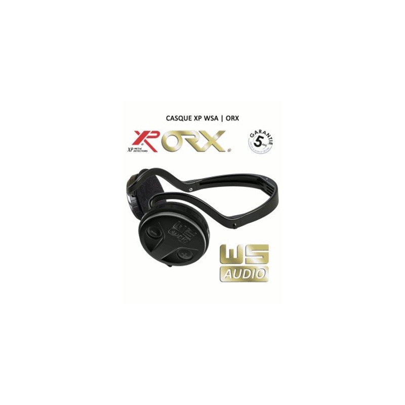 image: Casque audio XP WSA pour détecteur ORX