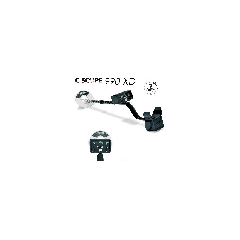 image: Detecteur de metaux CSCOPE CS 990 XD