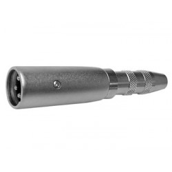 Adapt. XLR Male/Jack 6.35...