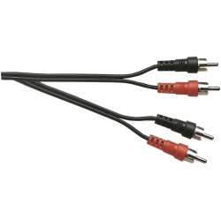 Cable 2RCA  2RCA 10M male/male