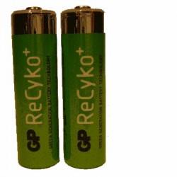 image: Pile Rechargeable X2 AA(LR6)- RECYKO+