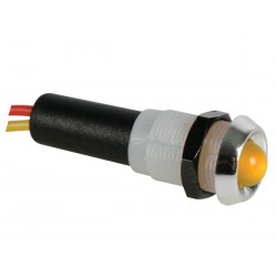 VOYANT LED JAUNE 12V -...