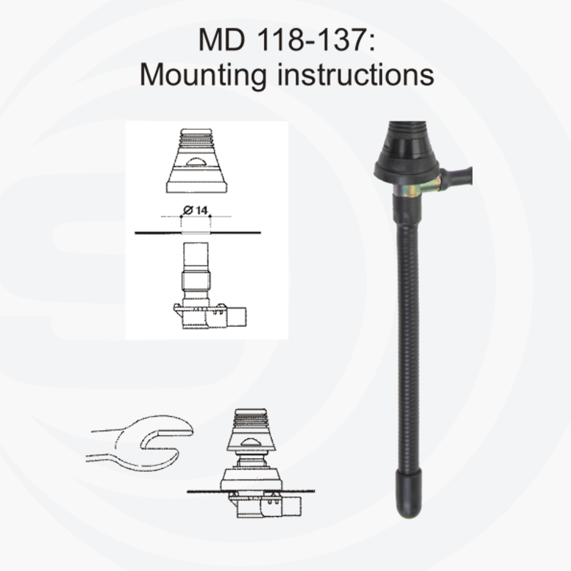 Antenne Aviation VHF -GP 108-136 LB SIRIO
