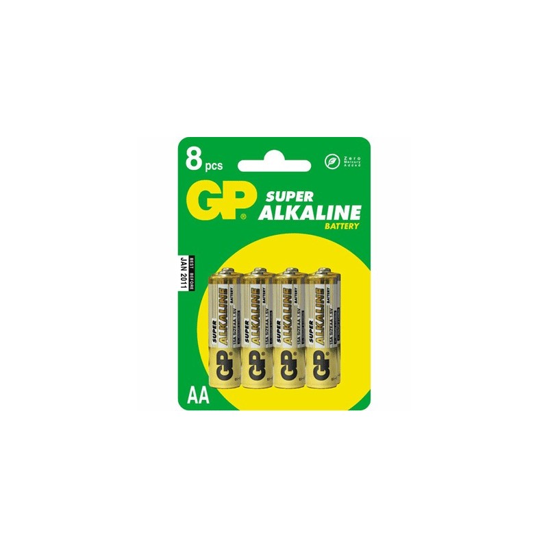 image: Piles LR06 Alcalines GP x4 - AA