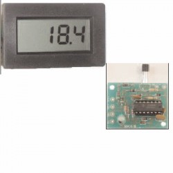 image: kit thermomètre lcd de : - 40 à 110 degrés