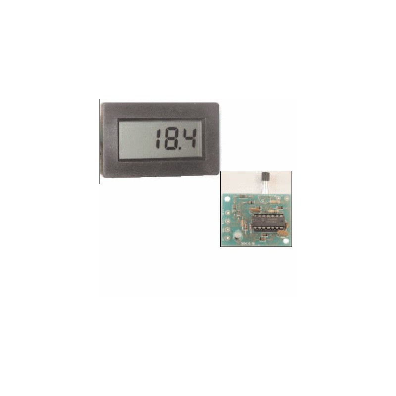 image: kit thermomètre lcd de : - 40 à 110 degrés image: kit thermomètre lcd de : - 40 à 110 degrés